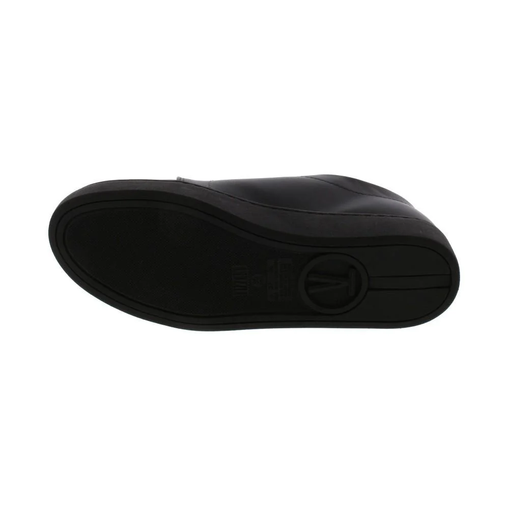 Vizzano 1214-205 Black Sole Sneaker in Black Napa - Image 6